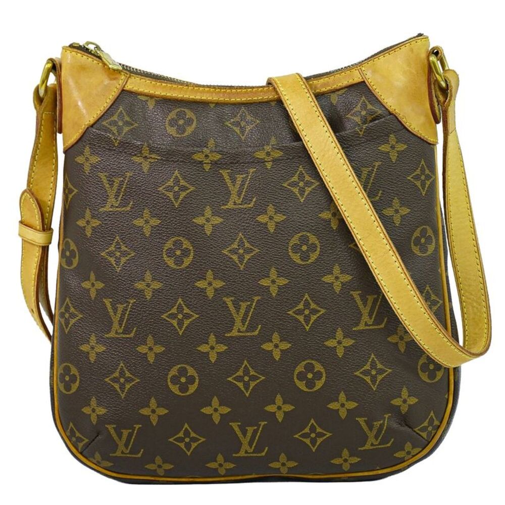 Louis Vuitton Odeon Monogram Canvas Brown Canvas Shoulder Bag Bag